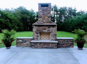Outdoor Fireplace Contractor​ Monster Home Services